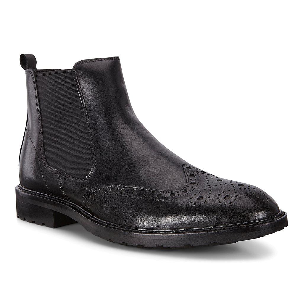 Ecco Vitrus I Mens Chelsea Boots In Black Sale - India WRX-679085